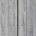 Armario de madera de ingeniería gris sonoma 82,5x30,5x115 cm