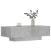 vidaXL Mesa de centro madera de ingeniería gris hormigón 100x49,5x31cm