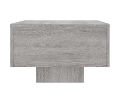 Mesa de centro madera de ingeniería gris Sonoma 100x49,5x31 cm