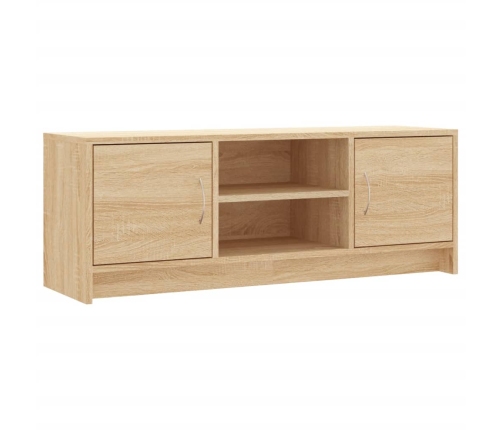 Mueble de TV madera de ingeniería roble Sonoma 102x30x37,5 cm