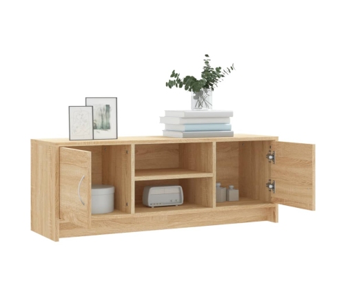 Mueble de TV madera de ingeniería roble Sonoma 102x30x37,5 cm