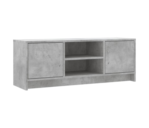 Mueble de TV madera de ingeniería gris hormigón 102x30x37,5 cm