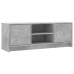 Mueble de TV madera de ingeniería gris hormigón 102x30x37,5 cm