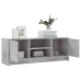 Mueble de TV madera de ingeniería gris hormigón 102x30x37,5 cm