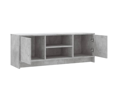 Mueble de TV madera de ingeniería gris hormigón 102x30x37,5 cm