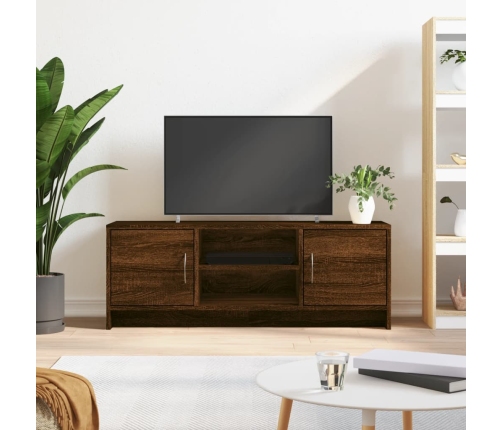 Mueble para TV madera de ingeniería roble marrón 102x30x37,5 cm