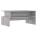 Mesa de centro madera de ingeniería gris Sonoma 90x55x42,5 cm