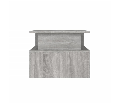 Mesa de centro madera de ingeniería gris Sonoma 90x55x42,5 cm