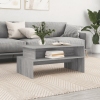 Mesa de centro madera de ingeniería gris Sonoma 90x55x42,5 cm