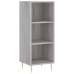 Aparador alto madera contrachapada gris Sonoma 34,5x32,5x180 cm