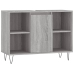 Set de muebles de baño 3 pzas madera contrachapada gris sonoma