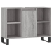 Set de muebles de baño 3 pzas madera contrachapada gris sonoma