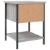 Mesitas noche 2 uds madera ingeniería gris Sonoma 34x35,5x45 cm