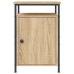 vidaXL Mesita de noche madera contrachapada roble sonoma 40x42x60 cm