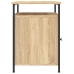 vidaXL Mesita de noche madera contrachapada roble sonoma 40x42x60 cm