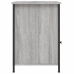 Mesitas de noche 2 uds madera contrachapada gris 40x42x60 cm