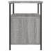 Mesitas noche 2 uds madera ingeniería gris Sonoma 34x35,5x50 cm