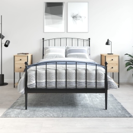Mesitas noche 2 uds madera ingeniería roble Sonoma 32x42x70 cm