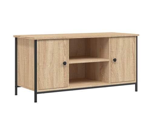 Mueble para TV madera contrachapada roble Sonoma 100x40x50 cm