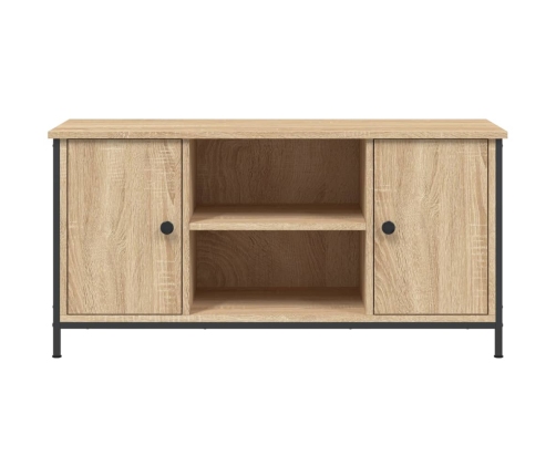 Mueble para TV madera contrachapada roble Sonoma 100x40x50 cm