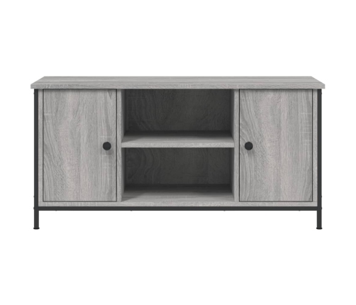 Mueble de TV madera contrachapada gris Sonoma 100x40x50 cm