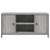 Mueble de TV madera contrachapada gris Sonoma 100x40x50 cm