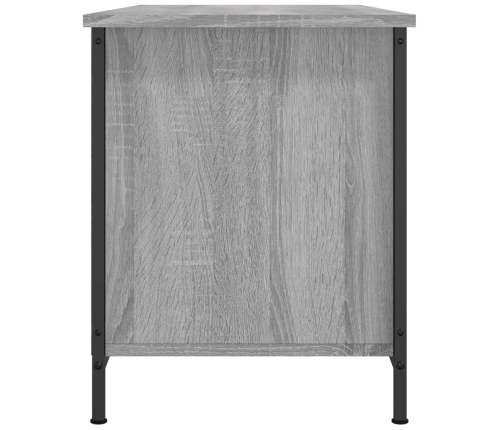 Mueble de TV madera contrachapada gris Sonoma 100x40x50 cm