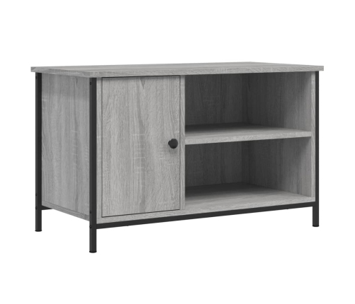 Mueble para TV madera contrachapada gris Sonoma 80x40x50 cm