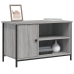 vidaXL Mueble para TV madera contrachapada gris Sonoma 80x40x50 cm