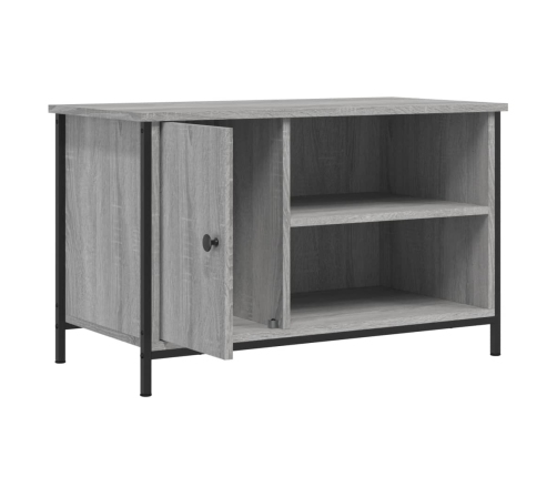 Mueble para TV madera contrachapada gris Sonoma 80x40x50 cm