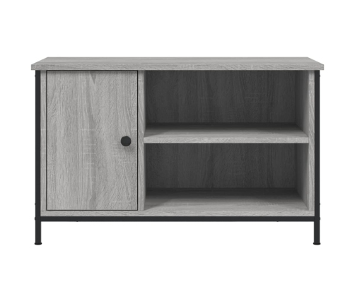 Mueble para TV madera contrachapada gris Sonoma 80x40x50 cm