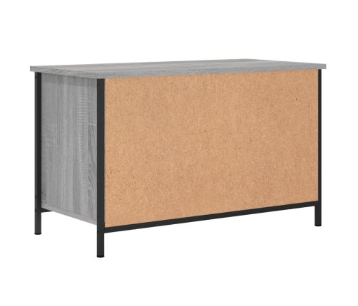 Mueble para TV madera contrachapada gris Sonoma 80x40x50 cm