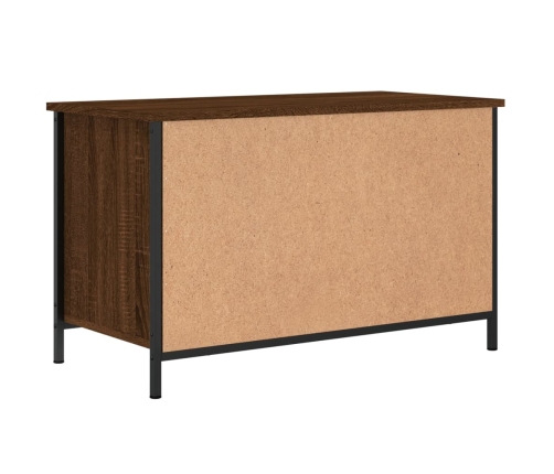 Mueble para TV madera contrachapada marrón roble 80x40x50 cm