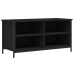 vidaXL Mueble para TV madera contrachapada negro 100x40x50 cm