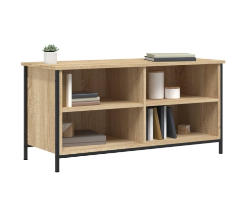 Mueble para TV madera contrachapada roble Sonoma 100x40x50 cm