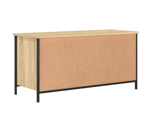 Mueble para TV madera contrachapada roble Sonoma 100x40x50 cm