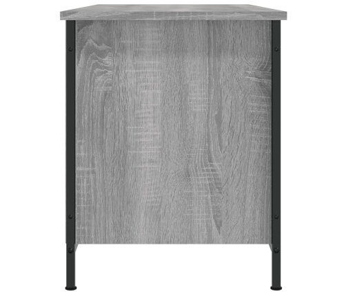 Mueble de TV madera contrachapada gris Sonoma 100x40x50 cm