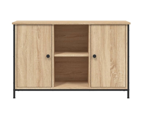 Mueble de TV madera de ingeniería roble Sonoma 100x35x65 cm