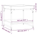 Mesa de centro madera ingeniería roble Sonoma 49,5x49,5x45 cm