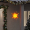 Lámparas de Navidad LED plegables 3 unidades amarillo 43 cm