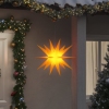 Lámparas de Navidad LED plegables 3 unidades amarillo 57 cm