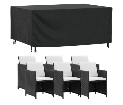 Cubierta de muebles de jardín impermeable 420D 172x113x73 cm