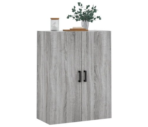 Armario de pared gris Sonoma 69,5x34x90 cm