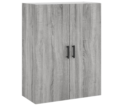 Armario de pared gris Sonoma 69,5x34x90 cm