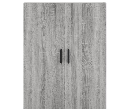 Armario de pared gris Sonoma 69,5x34x90 cm