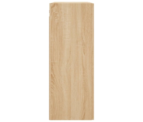 Armario de pared roble Sonoma 69,5x34x90 cm