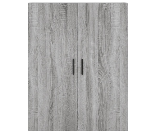 Armario de pared gris Sonoma 69,5x34x90 cm