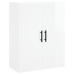 Armario de pared blanco brillante 69,5x34x90 cm