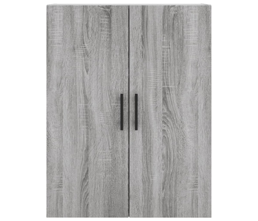 Armario de pared gris Sonoma 69,5x34x90 cm