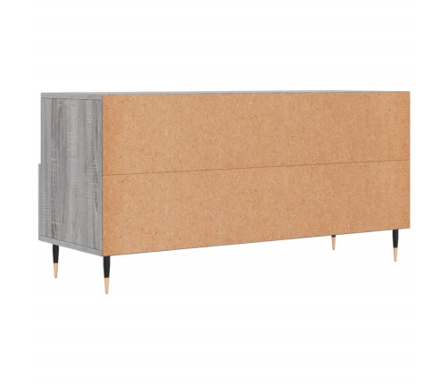 Mueble de TV madera de ingeniería gris Sonoma 102x36x50 cm